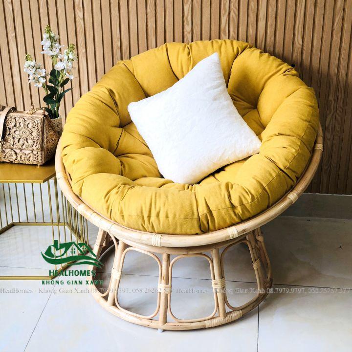 GHẾ THƯ GIÃN PAPASAN 1M2 KÈM VẢI BỐ CAO CẤP Ghế Lười, Dành Cho Trẻ / HealHomes – Không Gian Xanh