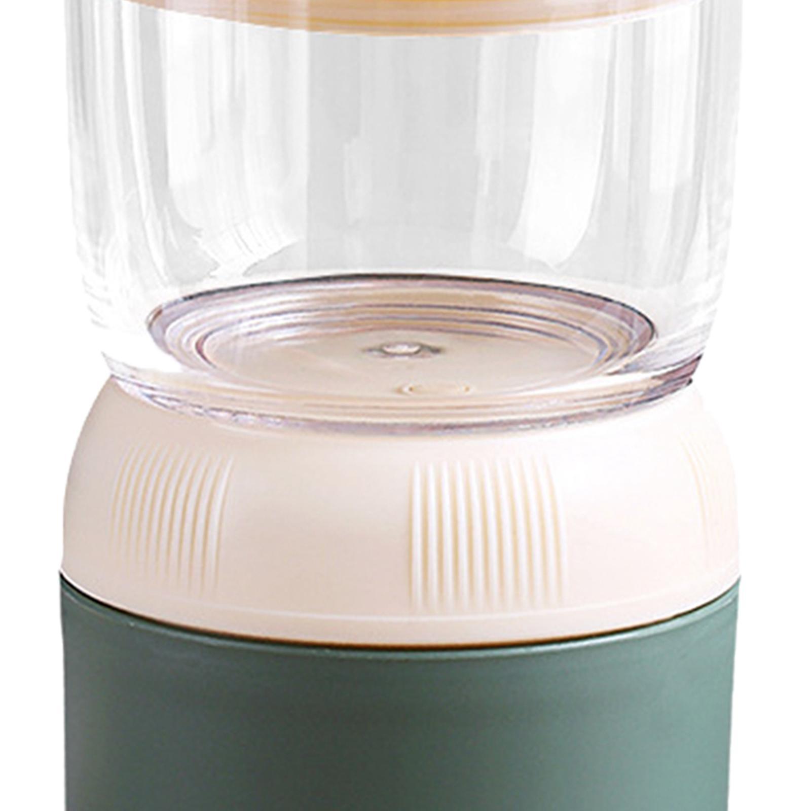 2Pcs Lunch Pot Yogurt Container Insulated Food Container 2 Tier