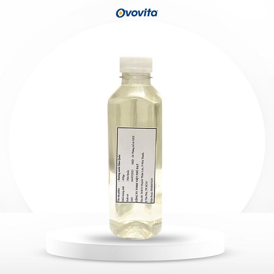 Nước Đường Hàn Quốc OVOVITA Chai 450gr Dùng Trong Pha Chế