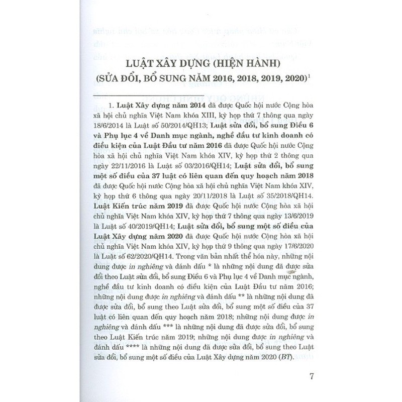 Luật Xây Dựng