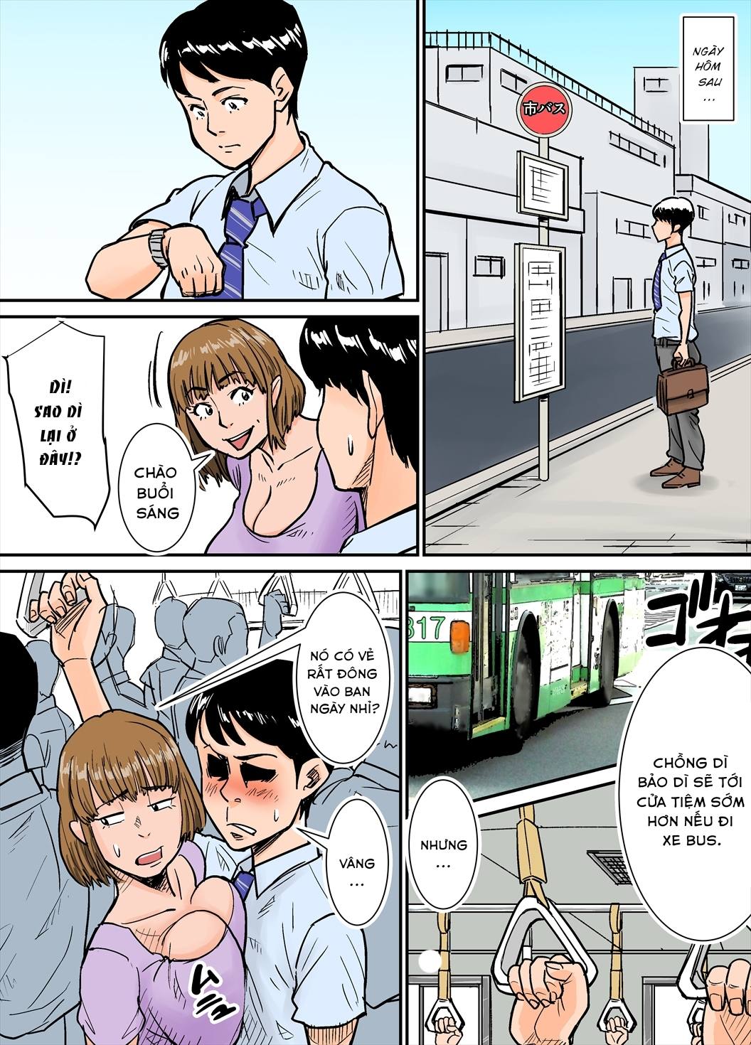 bắt gặp dì ngoại tình chapter 0 4