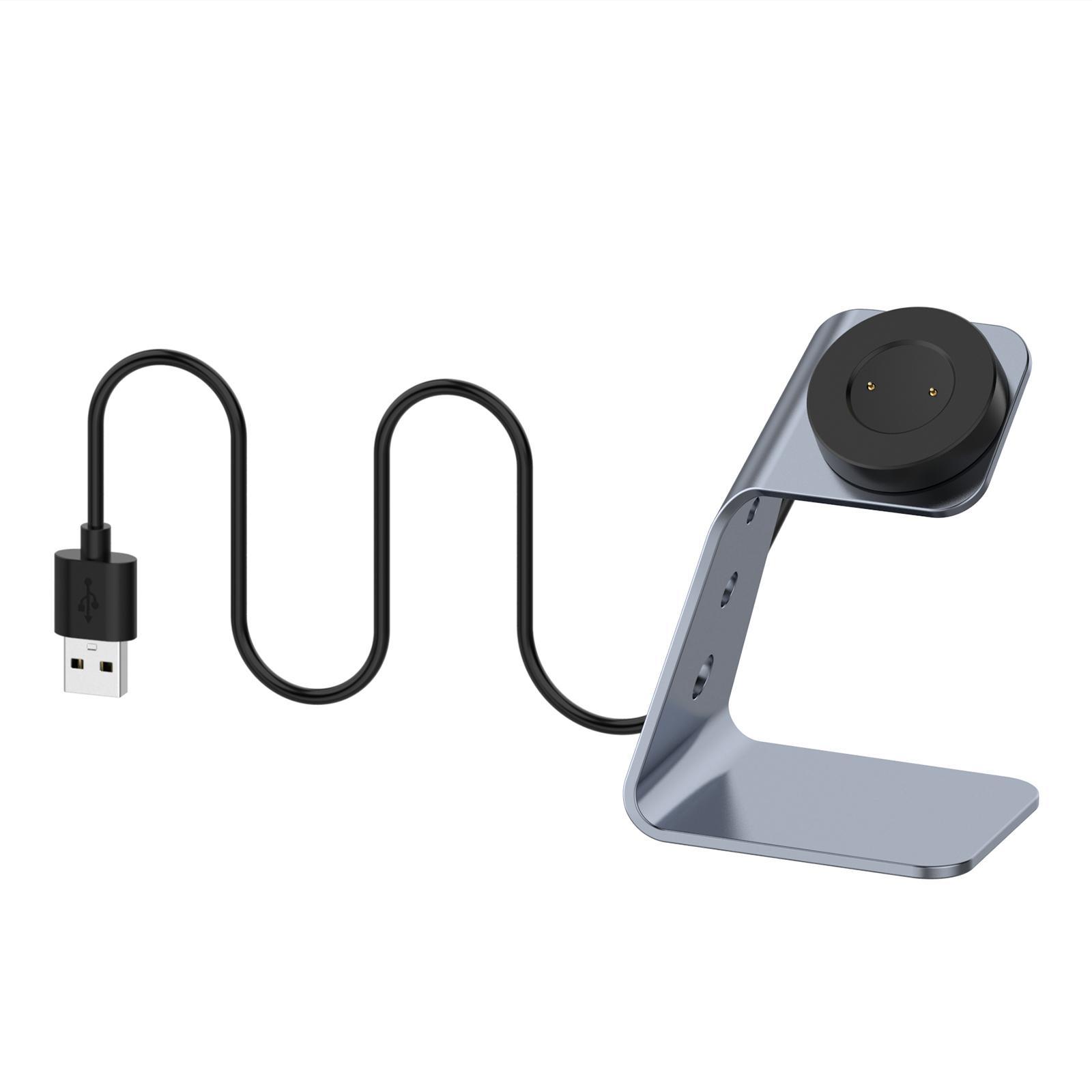 Replacement Charger Dock Stand GT GT2 GT 2e 42mm 46mm New Watch-Gray