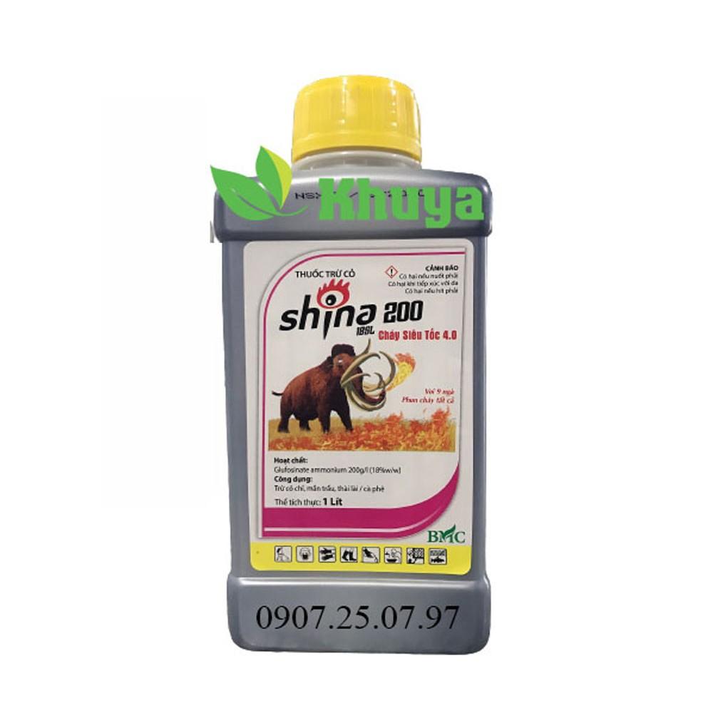 Thuốc trừ cỏ Shina chai 900ml Cỏ cháy siêu tốc