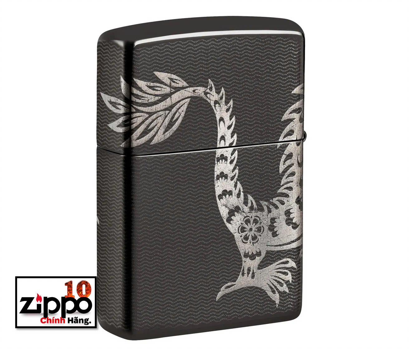 Bật lửa Zippo 46260 Lucky Dragon Design - Chính hãng 100%