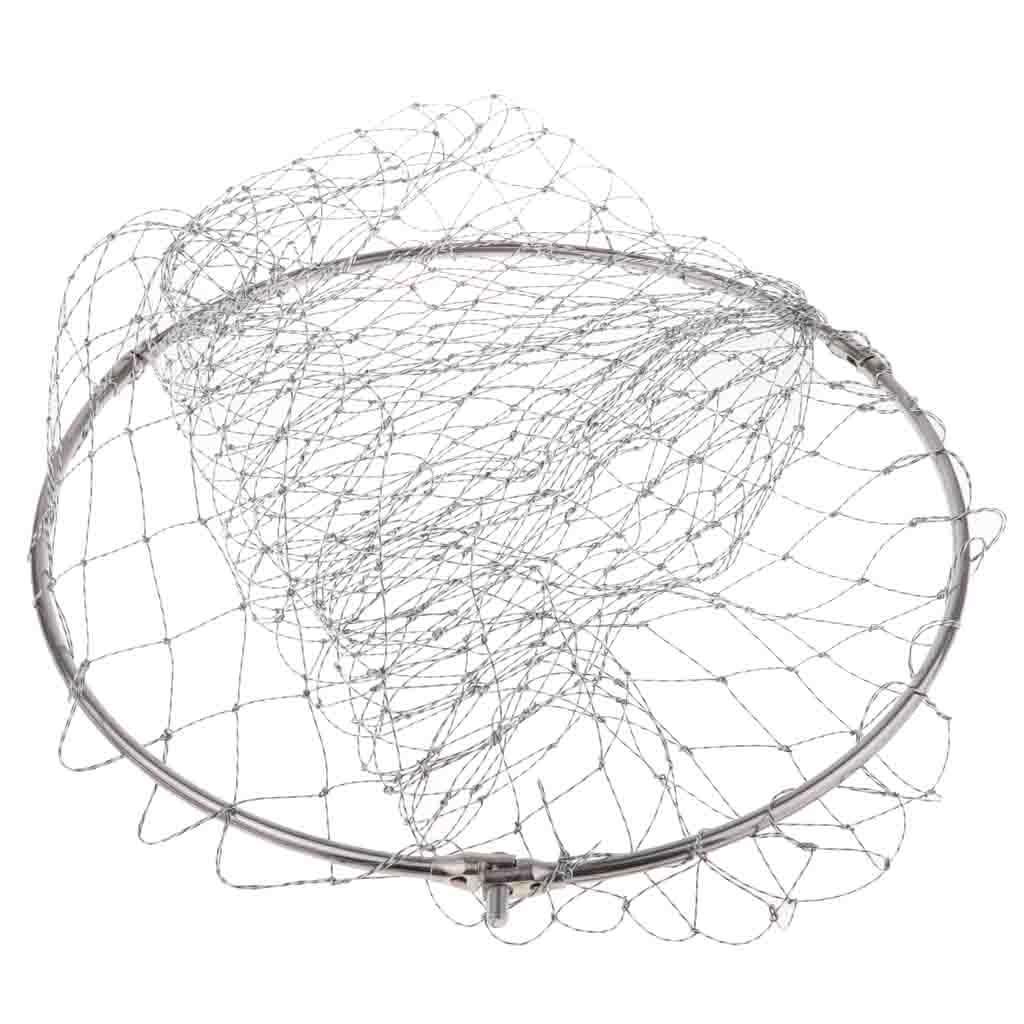 Fishing Foldable rhombus net hole depth net A 40cm