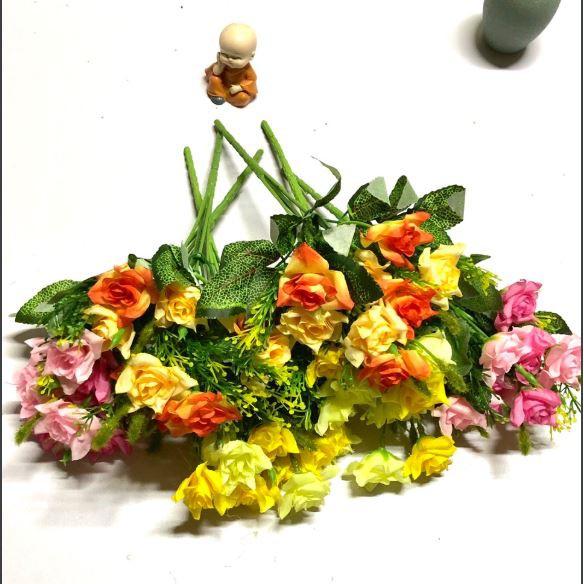 Hoa giả- hoa hồng trang trí, decor chup ảnh hàng mẫu