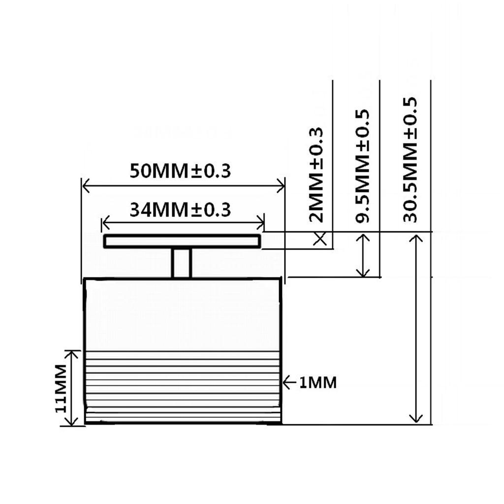 Loa Rung Toàn Dải 50MM Loa âm Trầm 4 Ohms 25 Watts Bass