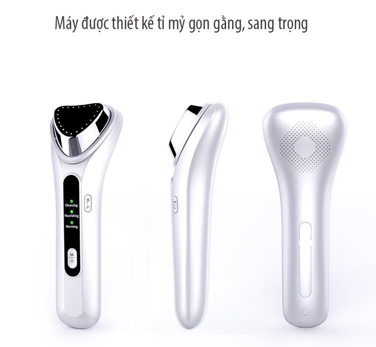 Máy chăm sóc da nóng đẩy dưỡng chất công nghệ hàn quốc BLK-D020 đi kèm bút massage mắt ( hàng nhập khẩu )