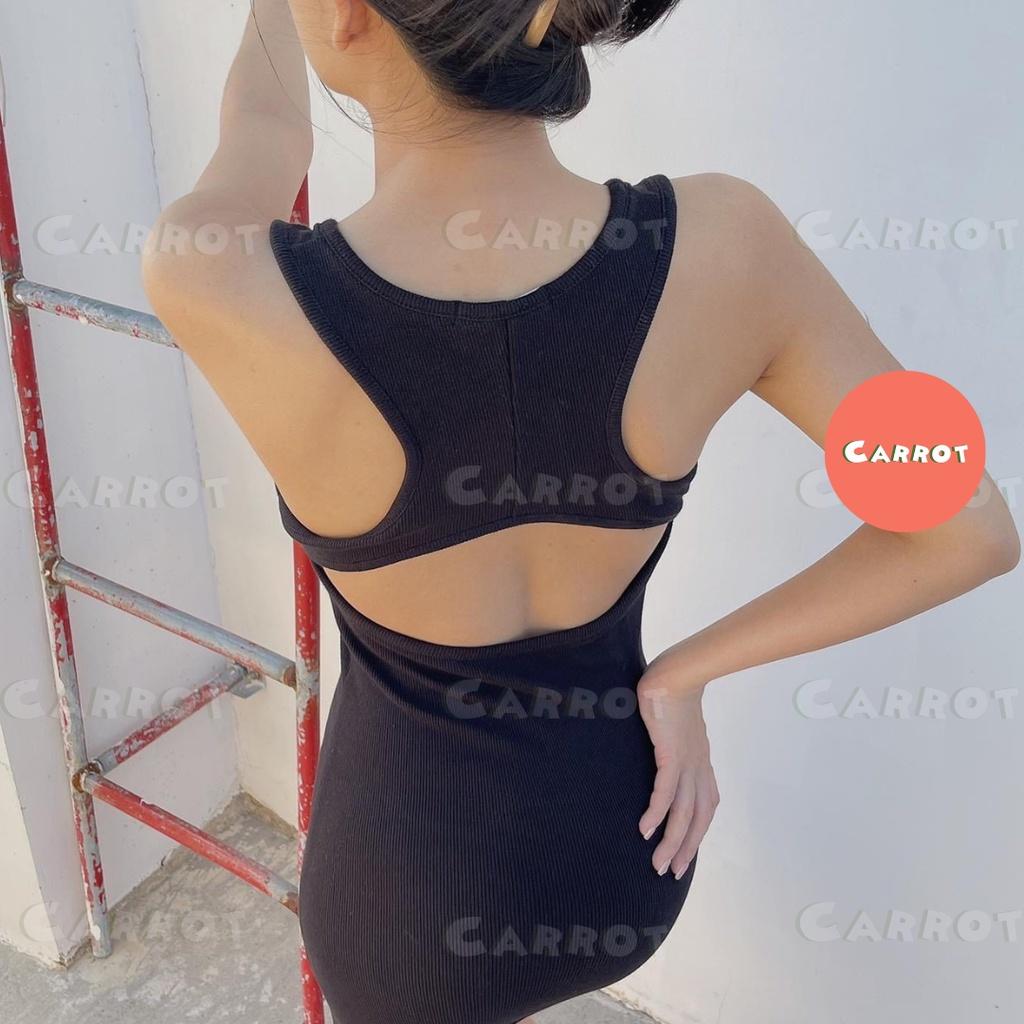 Đầm body sexy thiết kế ba lỗ vạt xéo tôn dáng gợi cảm váy nữ ngắn carrotxinhdep đi tiệc đi dạo phố vải thun cao cấp