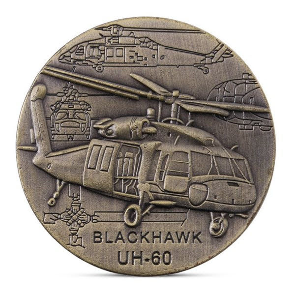 Xu Lưu Niệm Trực Thăng Black Hawk UH60, dùng để sưu tầm, trang trí bàn sách, bổ sung bộ sưu tầm  - TMT Collection-SP002418