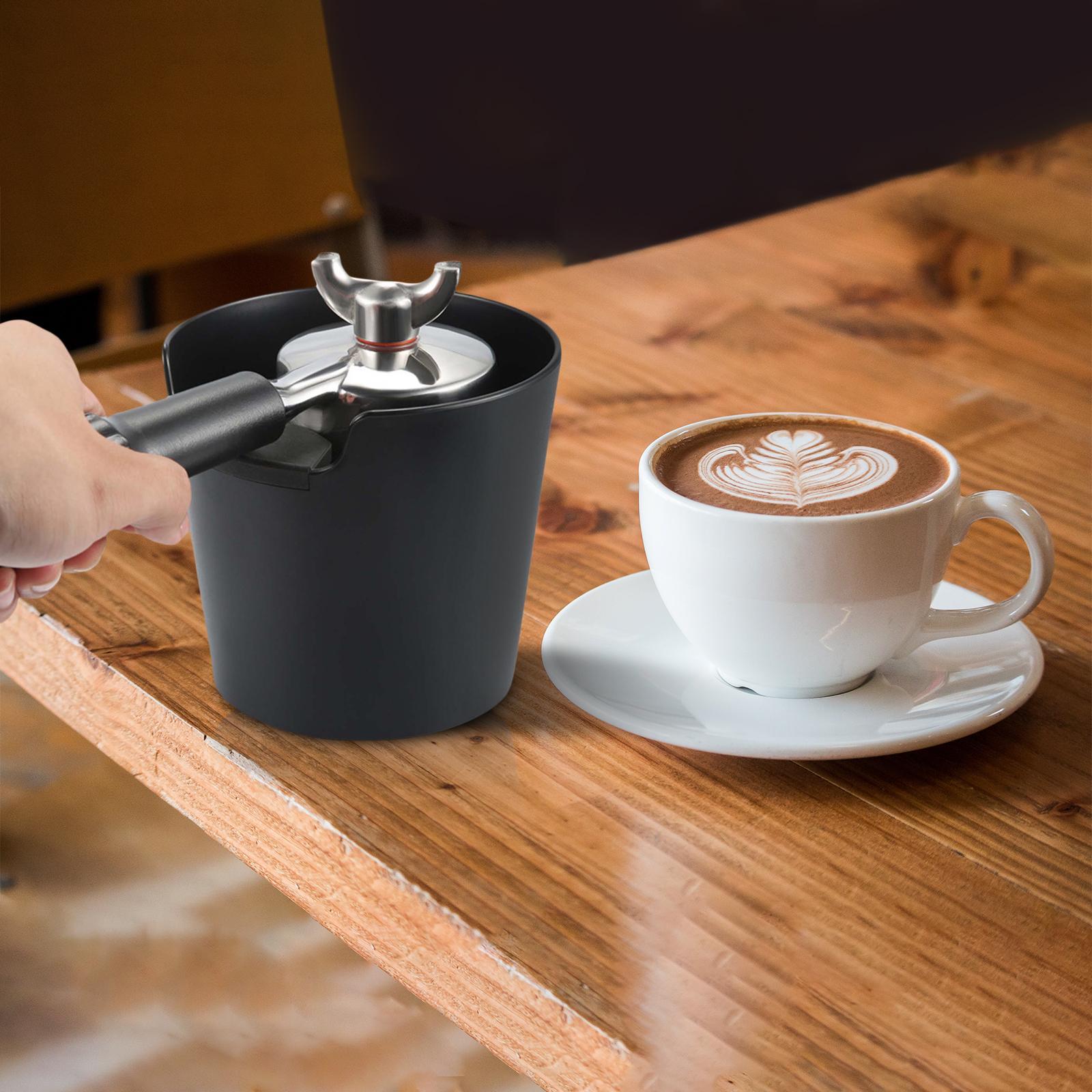 2 in 1 Coffee Knock Box Coffee Grounds Bucket Removable for Coffee Machine