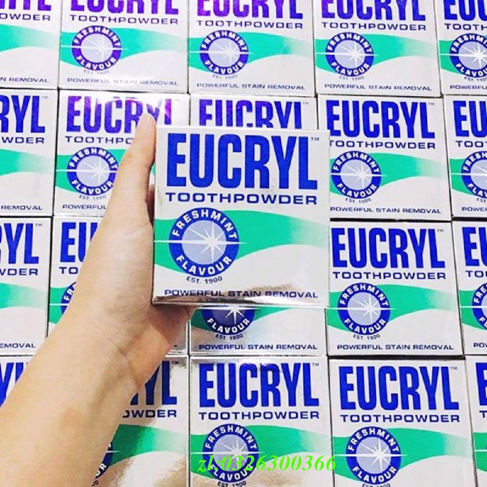 Hình ảnh Bột Trắng Răng Eucryl Tooth Powder Nhập Khẩu Anh Quốc (50g) - Massel Official