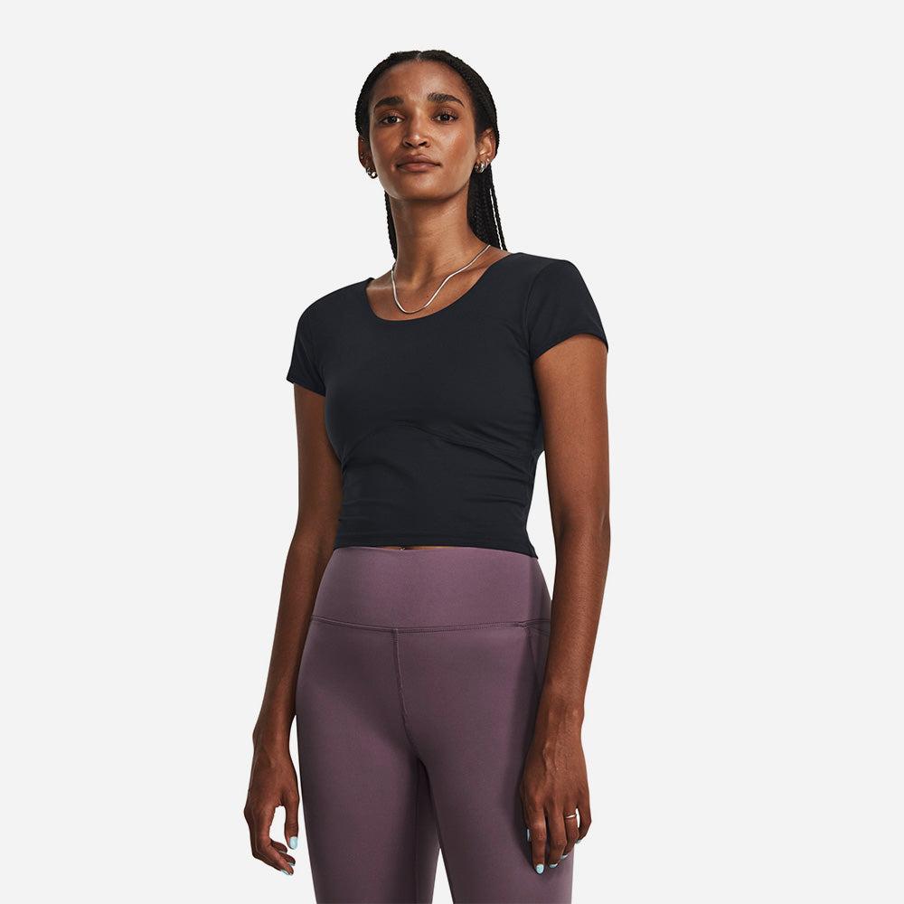 Áo thun thể thao nữ Under Armour Meridian Fitted - 1379156-001