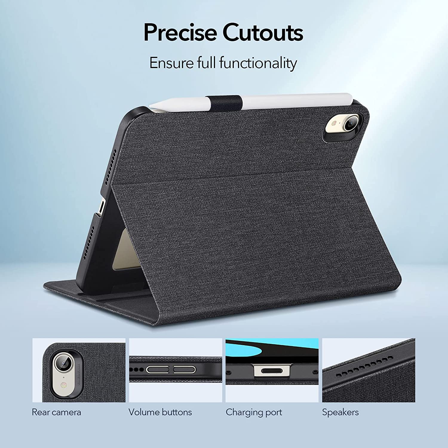 Bao Da Dành Cho iPad Mini 6 ESR Urban Folio Case - Hàng Nhập Khẩu