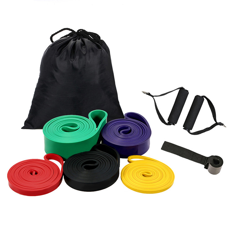 Dây Kháng Lực Resistance Bands Cleacco Hỗ Trợ Tập Gym , Yoga , Tập  Thể Thao Mức Kháng  Lực Theo Màu Săc Riêng - Hàng cao cấp