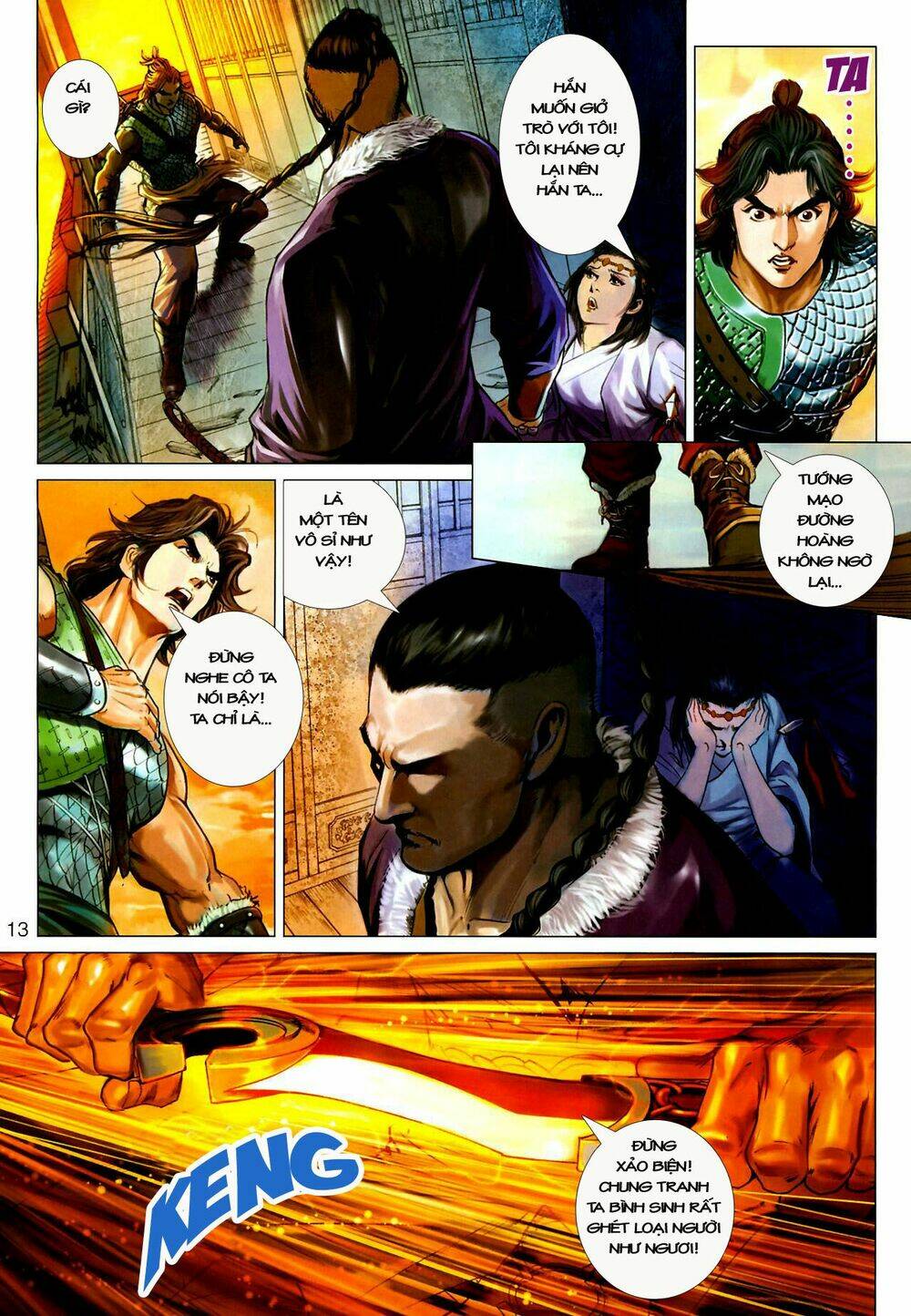 thần chưởng long kiếm phi chapter 28 12