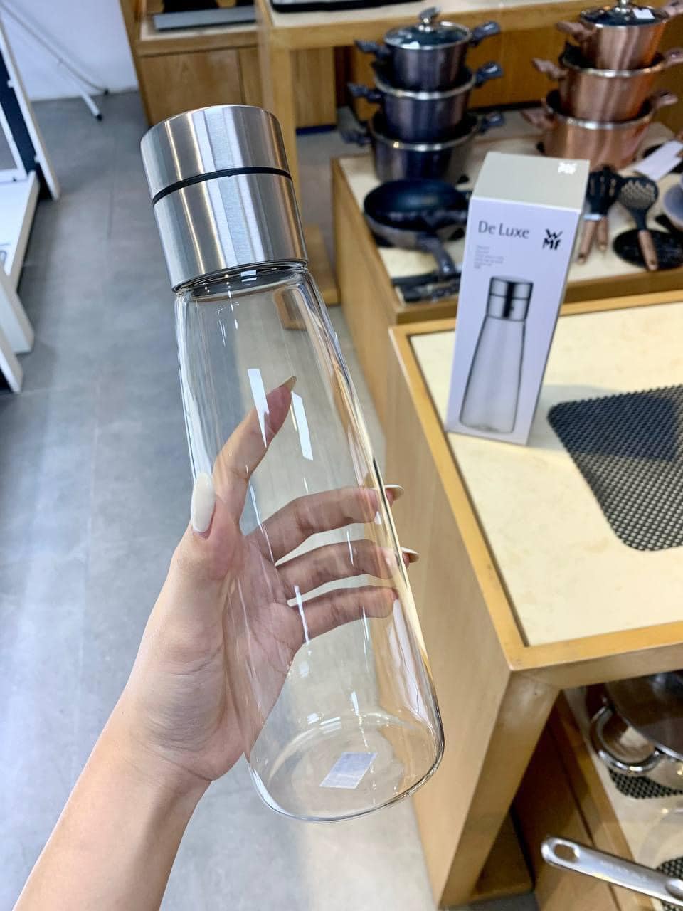 Bình đựng dầu dấm WMF DeLuxe 500ml Hàng  chính hãng