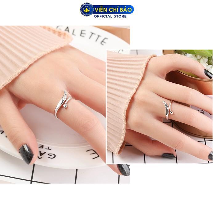 Nhẫn bạc nữ Cánh thiên thần Angle Wings chất liệu bạc 925 thời trang phụ kiện trang sức nữ Viễn Chí Bảo N400667