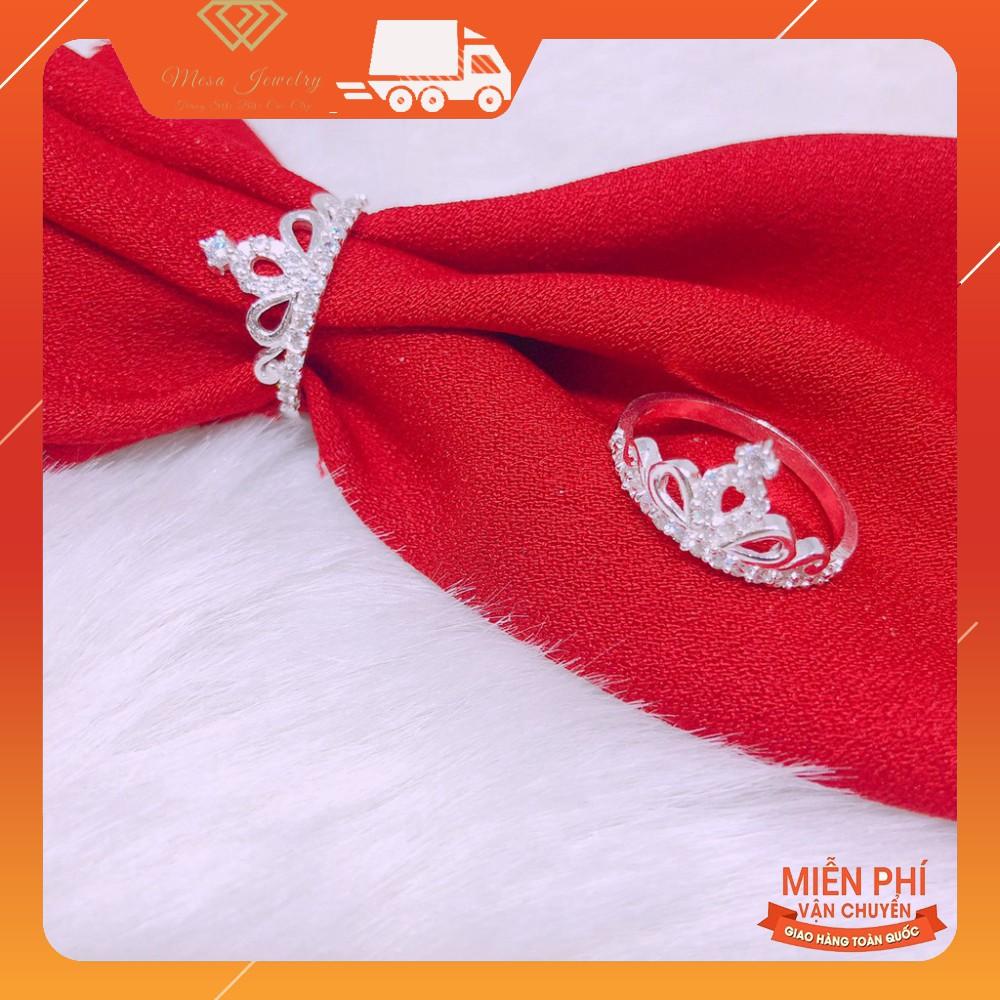 NHẪN VƯƠNG MIỆN BẠC TA