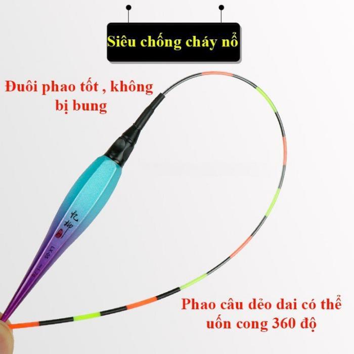 Phao Câu Cá Phao Câu Đài Ngày Đêm Yi LIU Lục Giác Cao Cấp PC17 đồ câu FISHING_HD