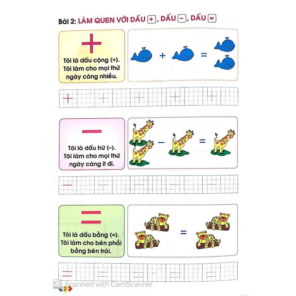 Bé Làm Quen Với Toán - Dành Cho Trẻ 5 - 6 Tuổi - Bản Quyền