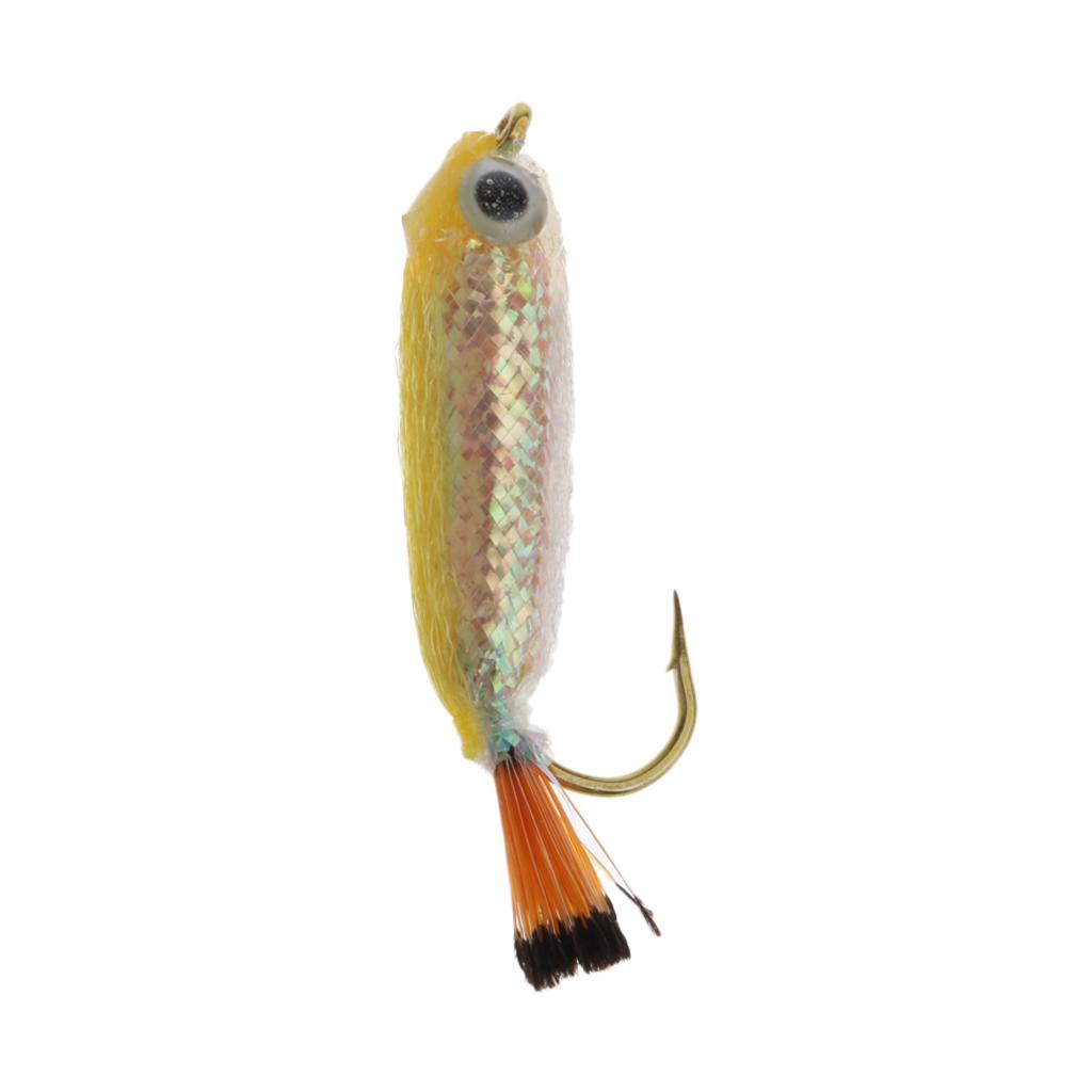Fly Fishing Flies Hand-tied Wet Sinking Flies Hooks for Bass Salmon Carp