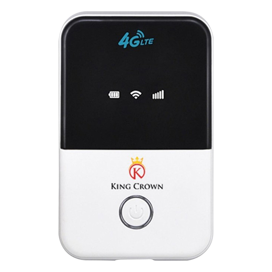 Bộ Phát Wifi Từ Sim 3G Hoặc 4G King Crwon MF903 (Trắng) - Hàng Nhập Khẩu