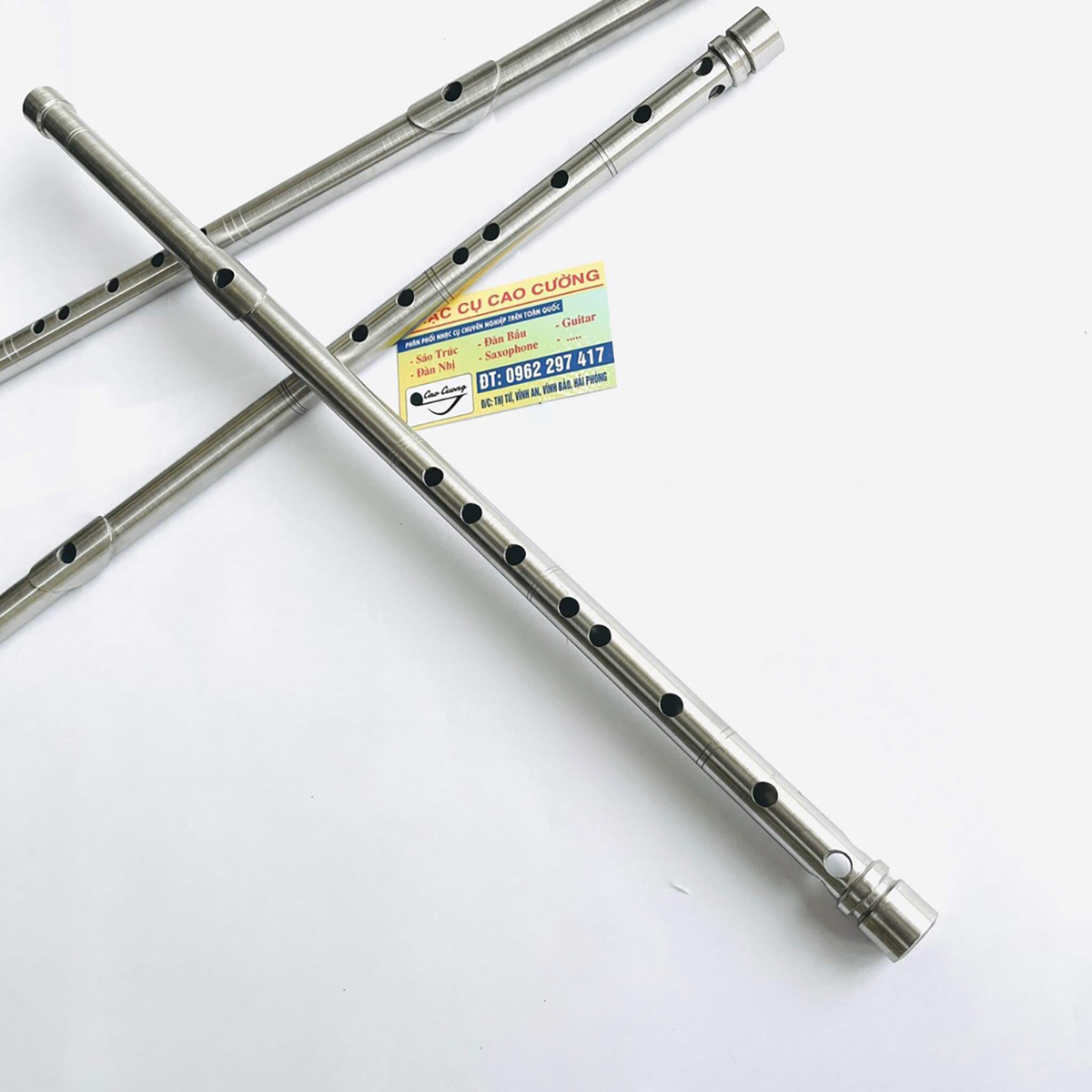 Sáo Inox C5 Cao Cấp Âm Chuẩn