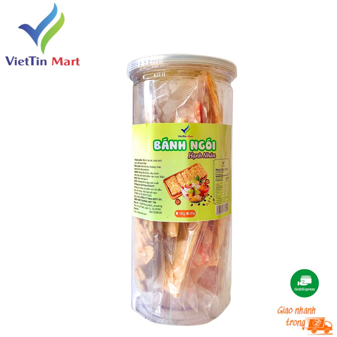 Bánh Ngói Hạnh Nhân Viettinmart 250G