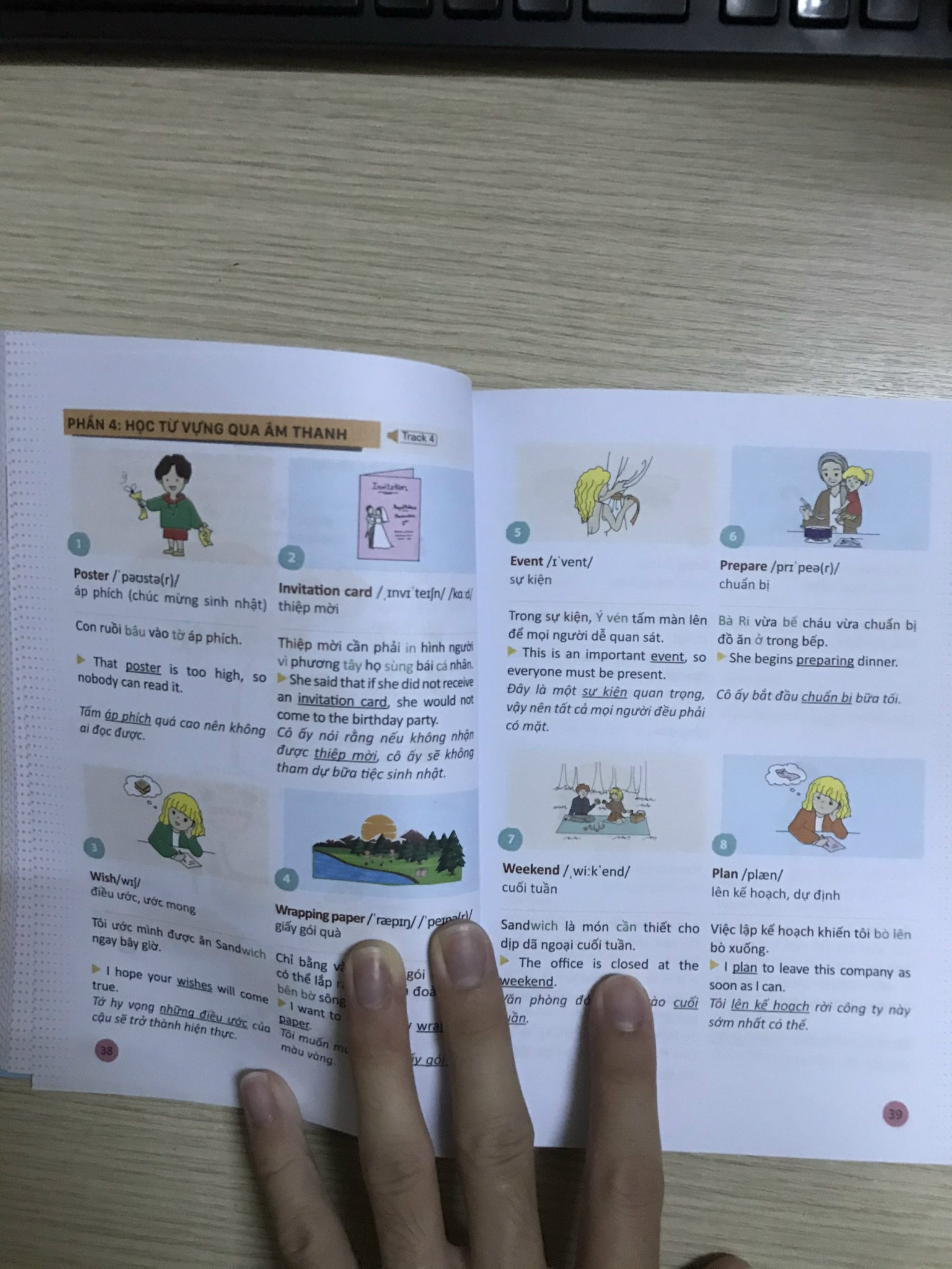 Easy vocabulary for daily life Học Kèm App Online