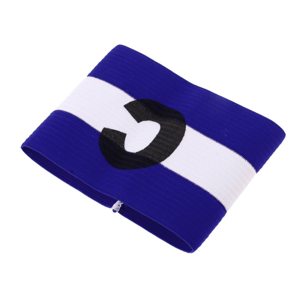 Football Soccer Sports Arm Adjustable Bands Captain Armband