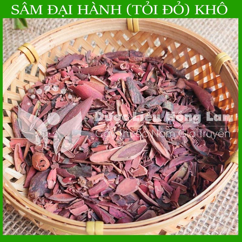 SÂM ĐẠI HÀNH (Tỏi Đỏ) khô sạch đóng gói 1kg - congtyduoclieuhonglan