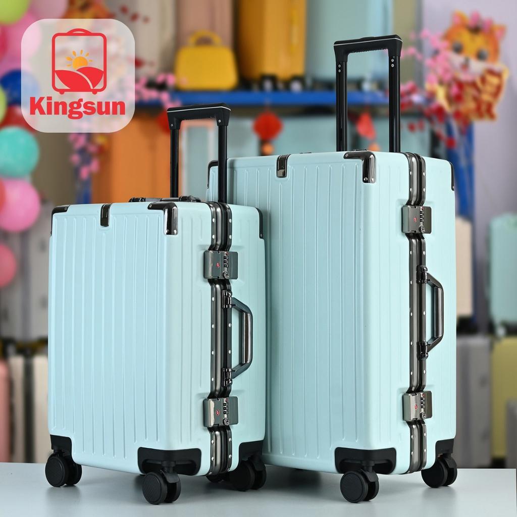 Hình ảnh Vali Khung Nhôm Khoá Sập KS-066 Size 20/24 cao cấp chống rạch móc,chống va đập