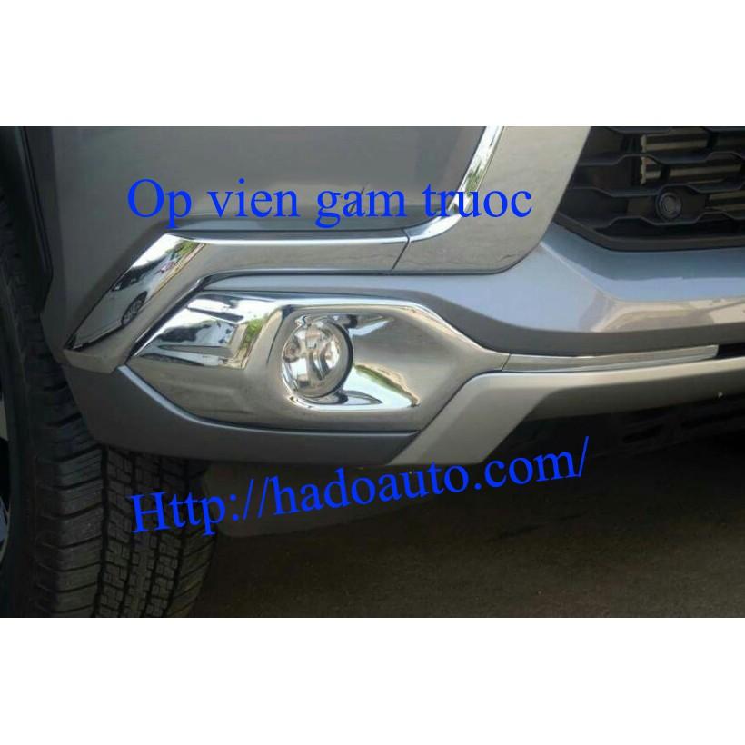 Ốp Viền Đèn Gầm Trước Dành Cho Pajero Sport