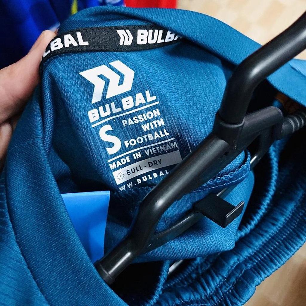 Siêu phẩm mẫu áo thể thao đá banh đá bóng không Logo chất vải gai lạnh bộ Bulbal cam quần áo thể thao