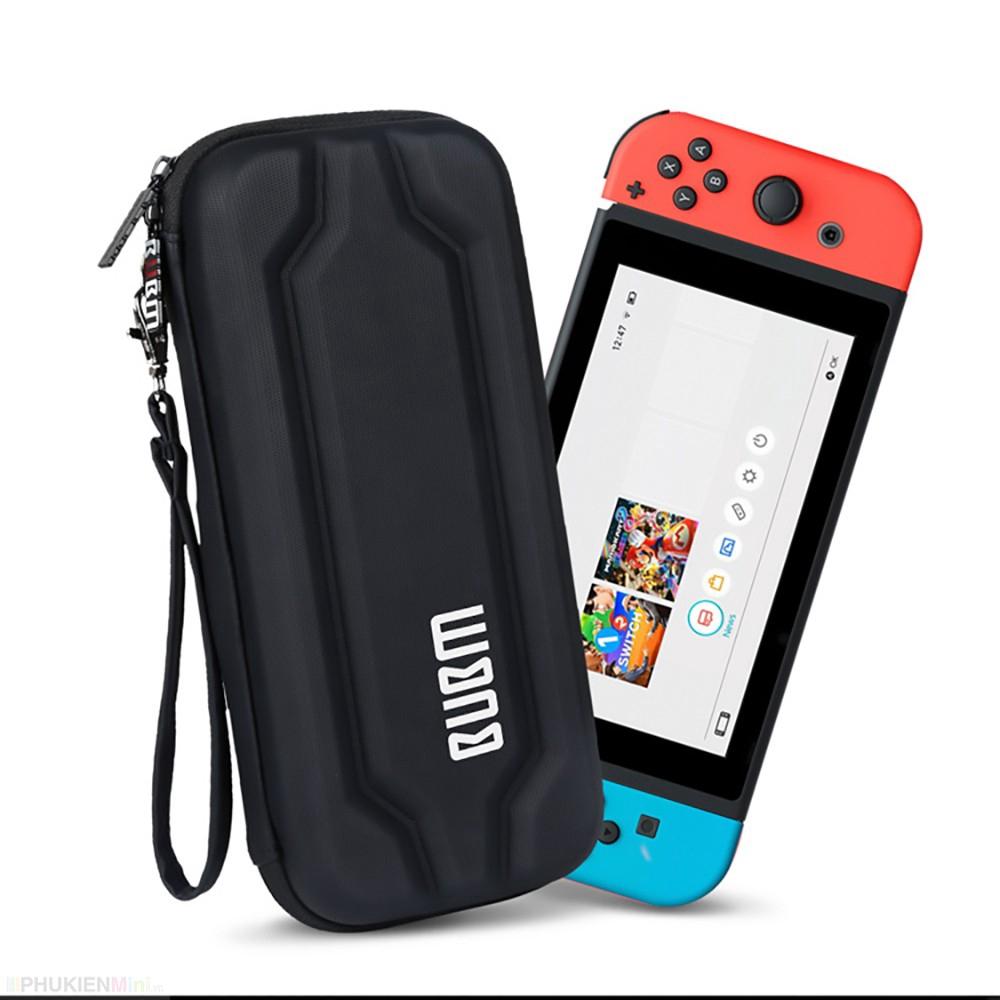 Túi khung cứng chống sốc chuyên dụng đựng máy chơi game Nintendo Switch oled và phụ kiện dây sạc, thẻ nhớ USB