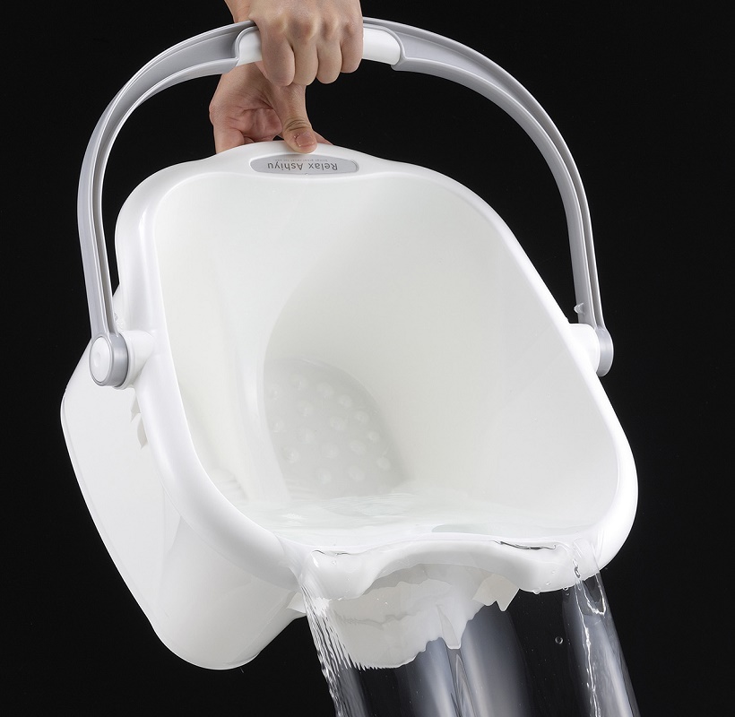 Chậu ngâm chân thư giãn Inomata Relax Ashiyu 13L - Hàng nội địa Nhật Bản |#Made in Japan| |#Nhập khẩu chính hãng| |#Mẫu Mới|