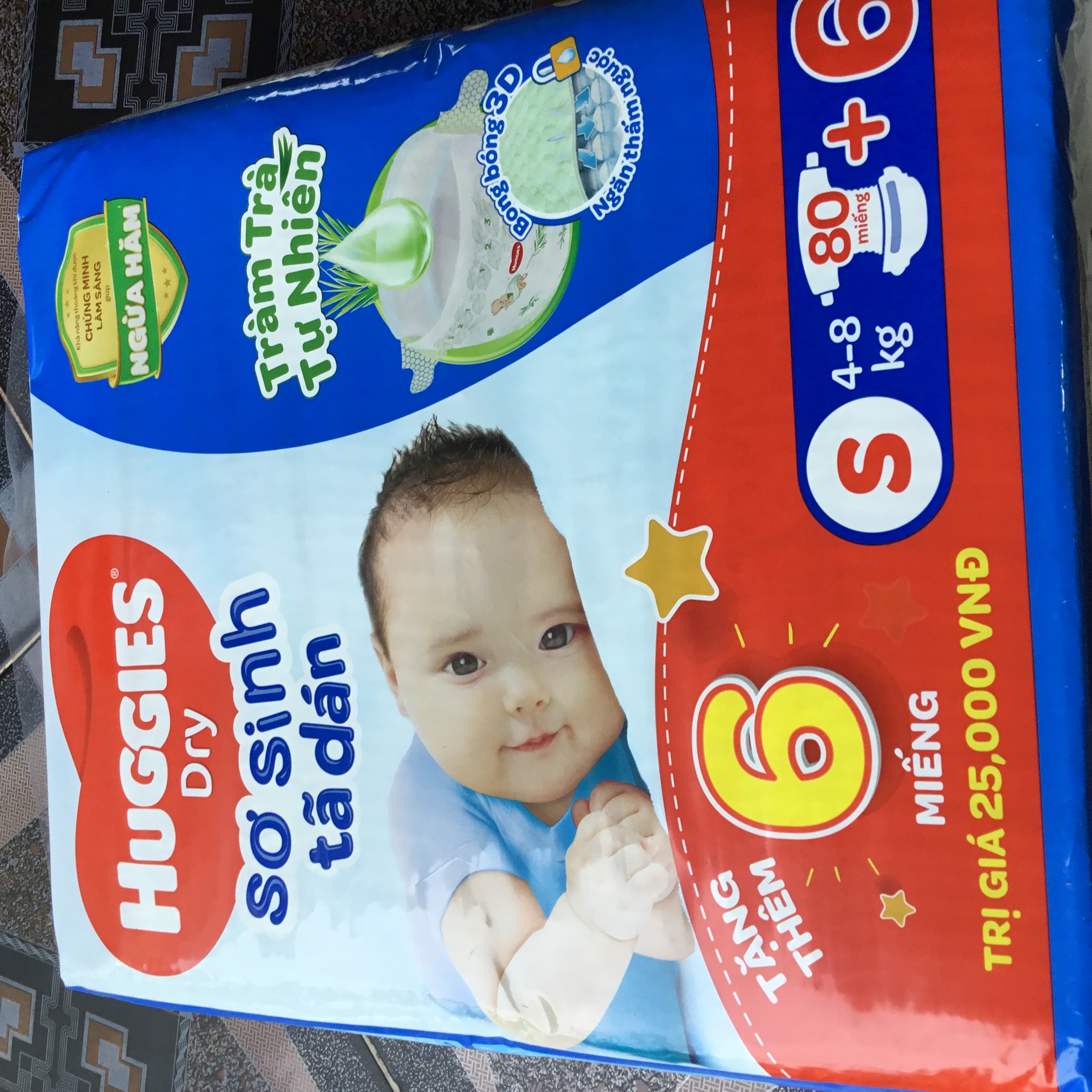 Tã quần Huggies Size XXXL  24 miếng Cho bé trên 17 kg  Võ Quế