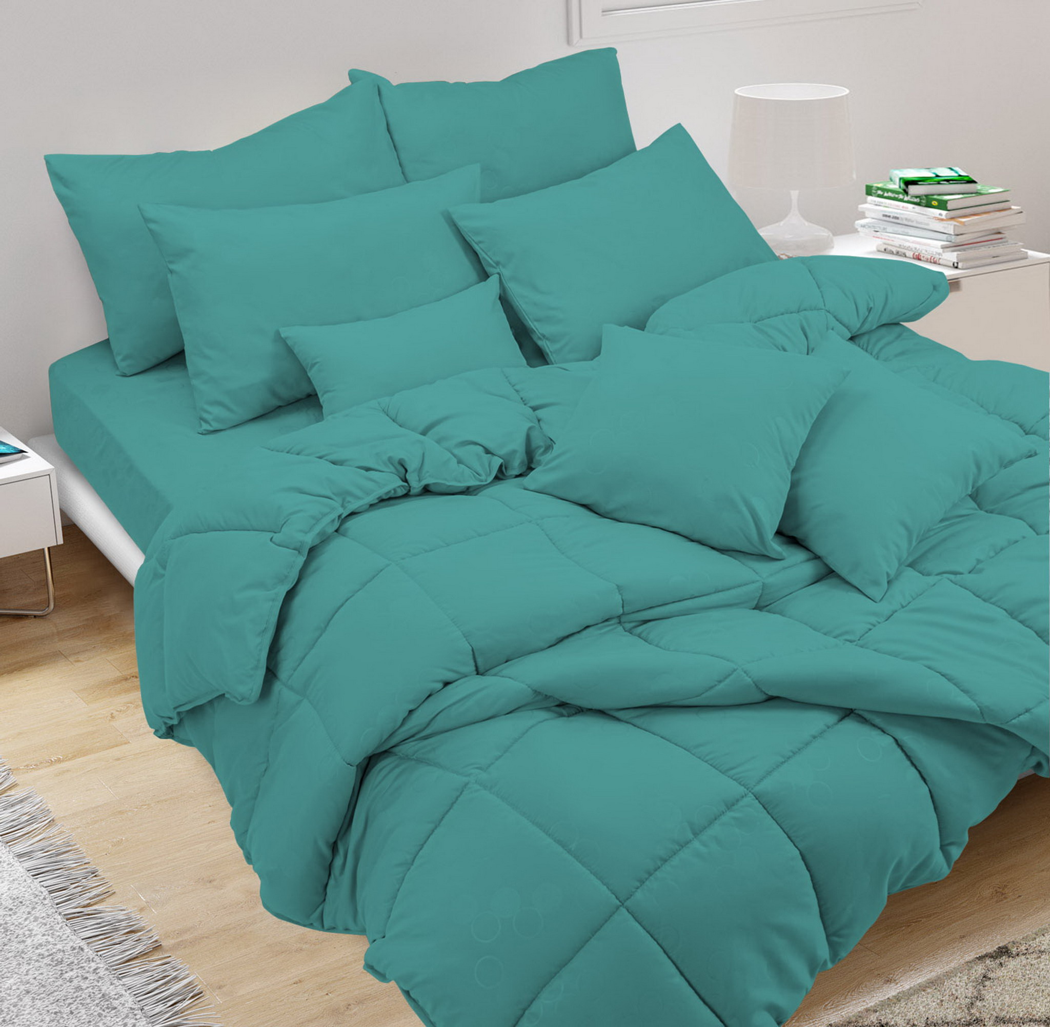 Bộ ga và Chăn chần bông Ai By Akemi Colourkissed Ofek, gồm 5 món