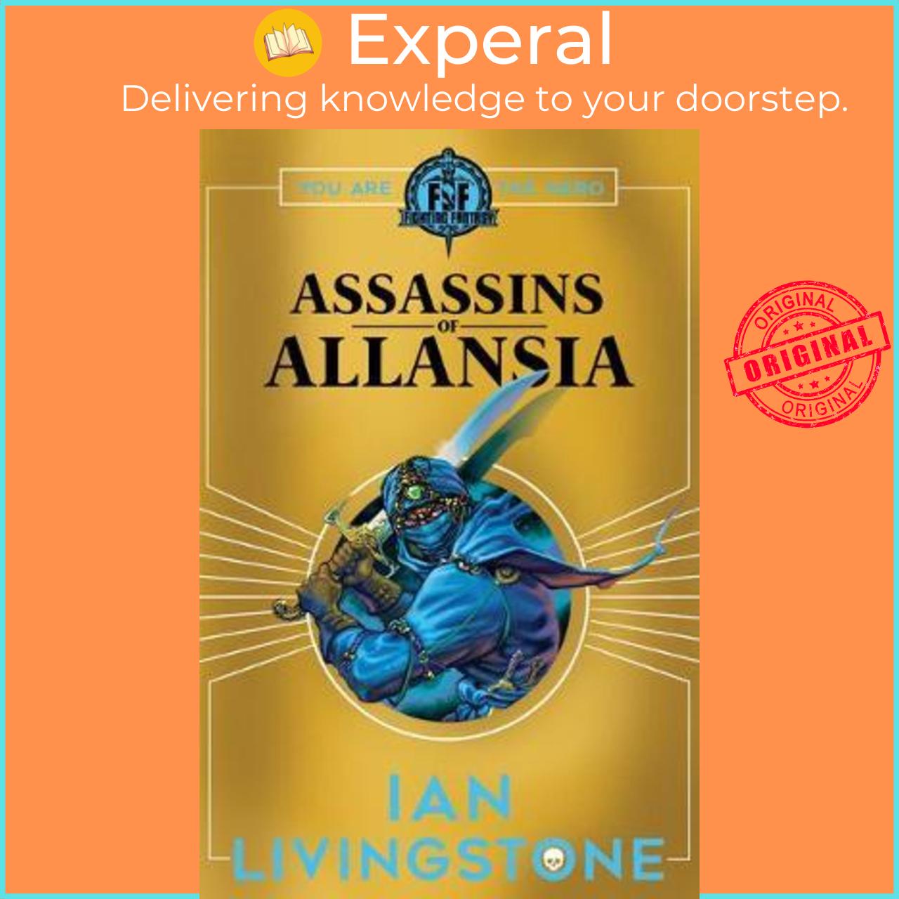 Sách - ASSASSINS OF ALLANSIA by Ian Livingstone