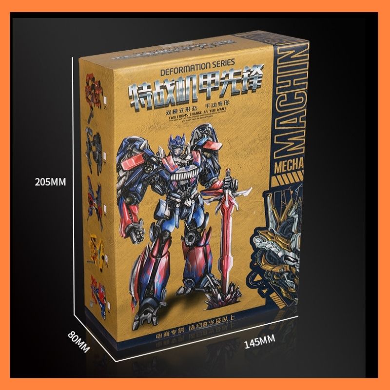 Đồ chơi lắp ghép robot biến hình Optimus Prime độc đáo mô hình người máy xe hơi Transformers