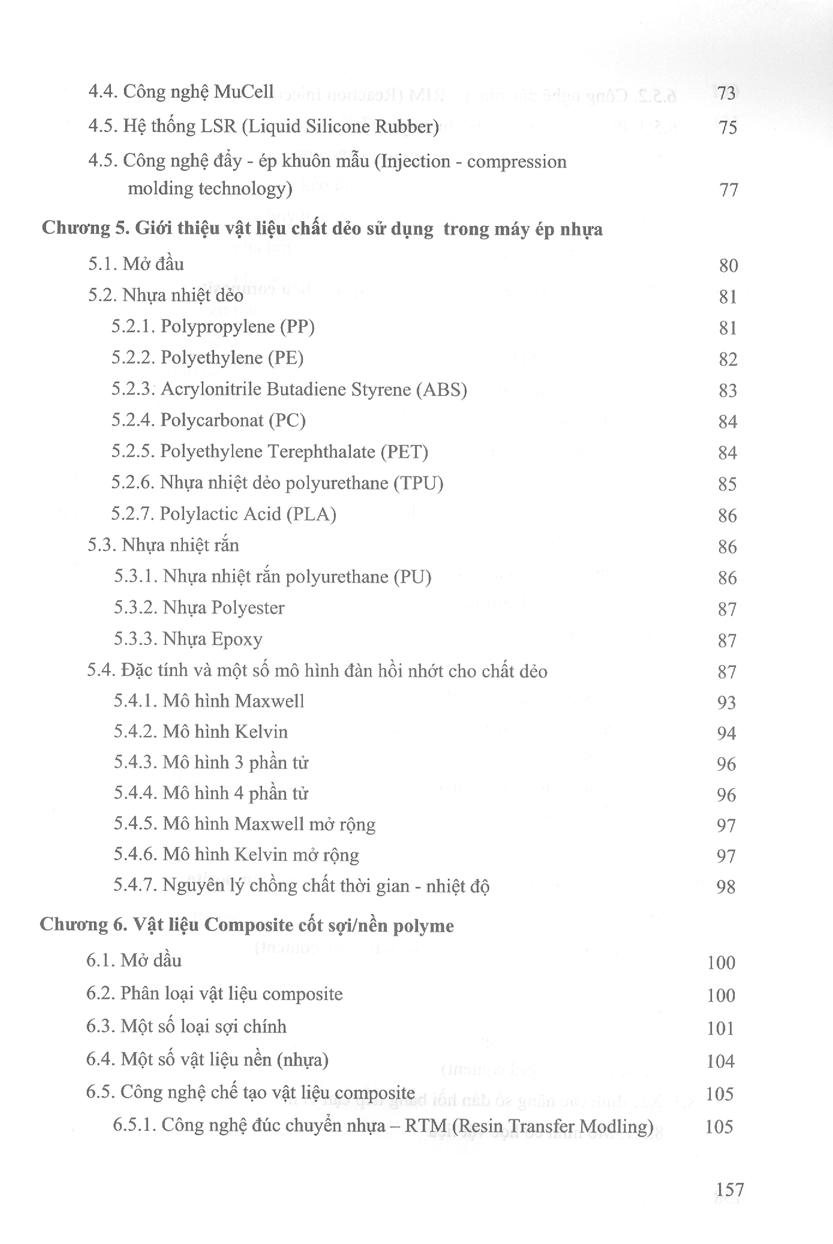 Vật Liệu Chất Dẻo Và Composite Công Nghệ Và Cơ Học