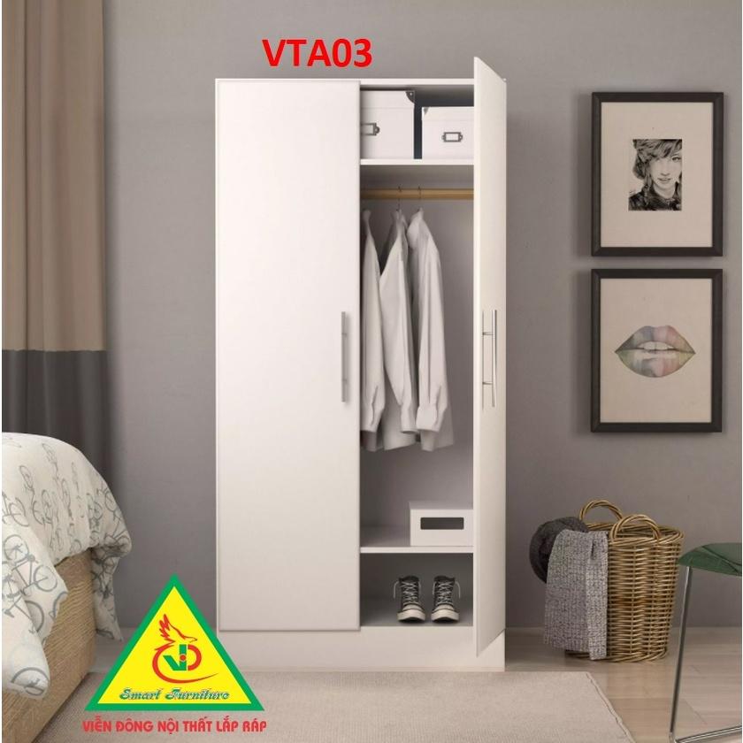 Tủ quần áo thiết kệ hiện đại - Tủ quần áo gỗ MDF VTA03