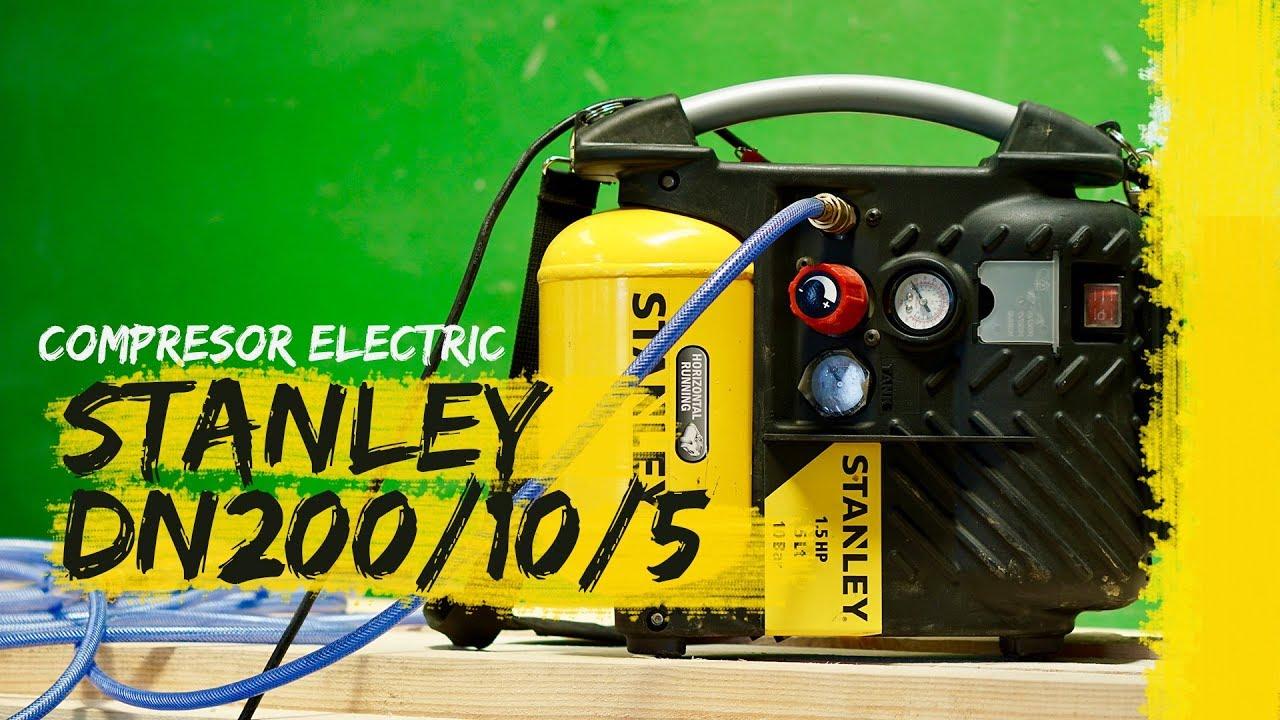 MÁY NÉN KHÍ KHÔNG DẦU 1.5 HP 5L STANLEY DN200/10/5 - HÀNG CHÍNH HÃNG