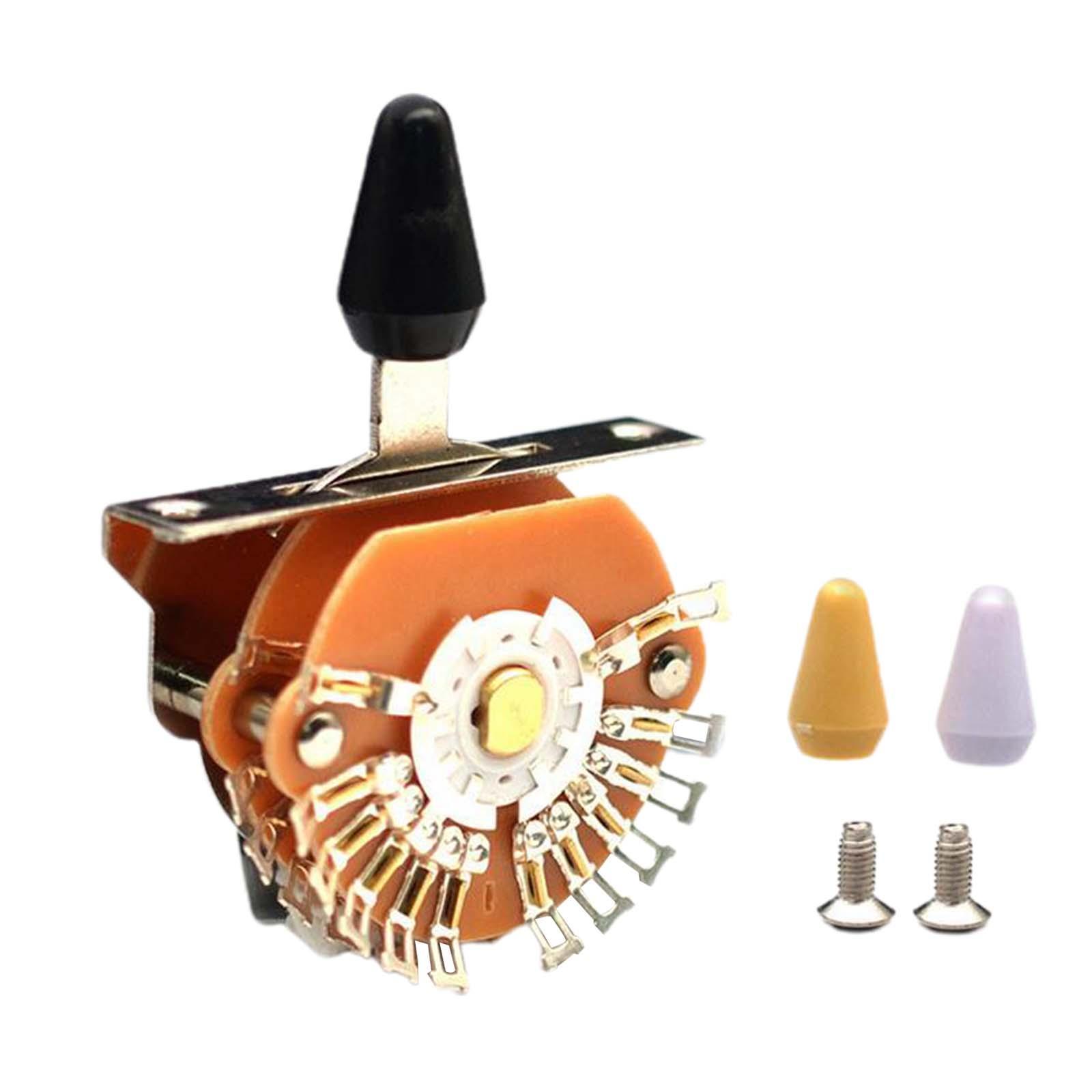 Electric Guitar Pickup Selector switch Short Straight Guitar Toggle Switch Accessories Repalcements 5 Position Switch Pickup Selector