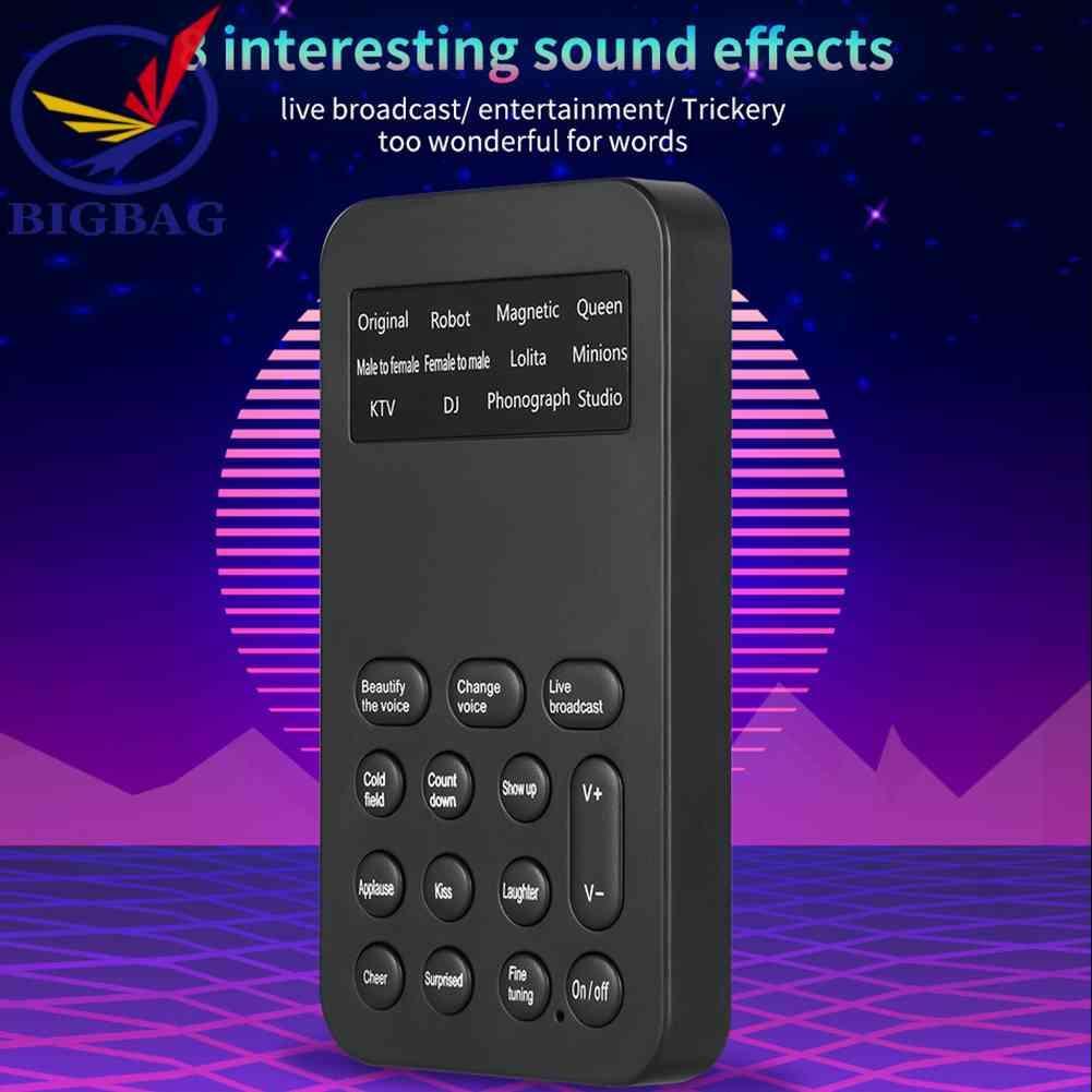 Bộ Loa Không Dây Mini Hỗ Trợ Live Changer Sound Card