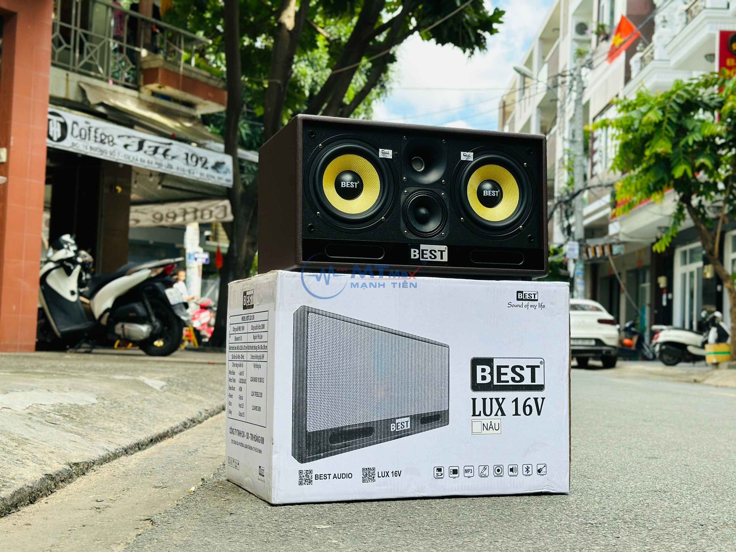 Loa Di Động Best Lux16V – 2 Bass 16 Sở Hữu Âm Thanh Chất Lượng, Thiết Kế Độc Đáo ( Tặng Micro G01 ) Hàng Chính Hãng