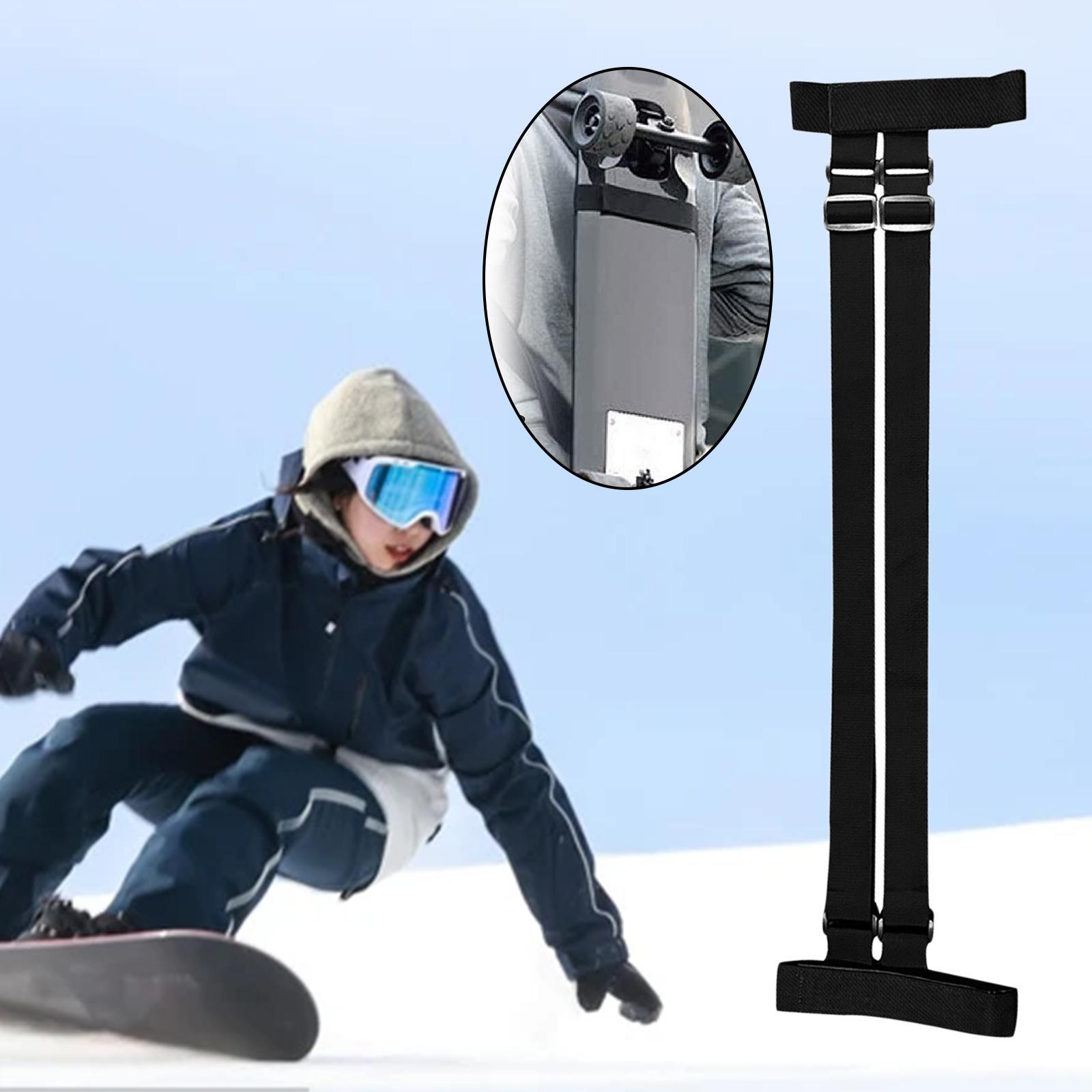 Skateboard Shoulder Carrier Backpack Strap Adjuster Belt Universal Longboard