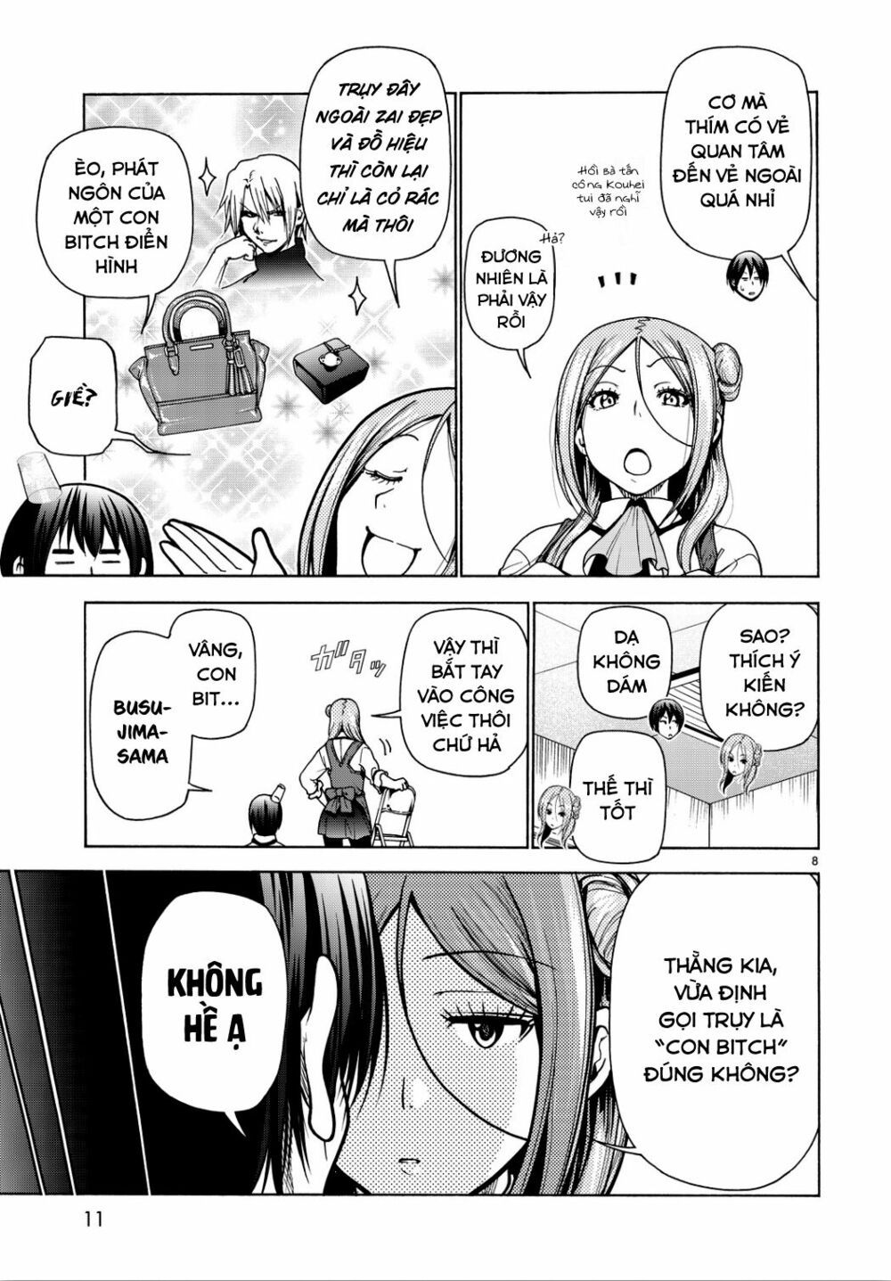 cô gái thích lặn - grand blue chapter 34 7