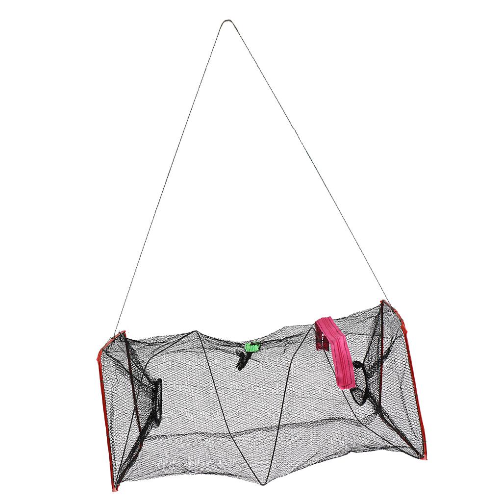 Foldable Fishing Trap Net Crab Prawn Shrimp Crayfish Lobster Fishing Tackle